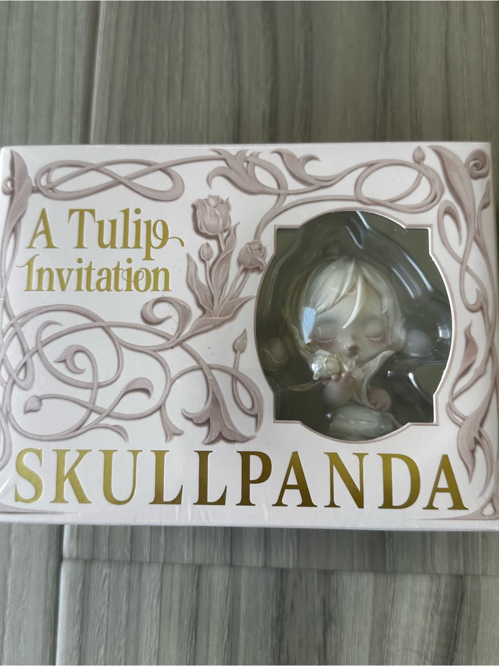 Skullpanda A Tulip Invitation Figurine